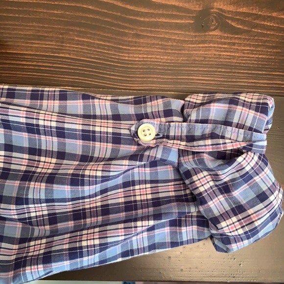 GAP Plaid Button Down Blouse - Picture 8 of 11